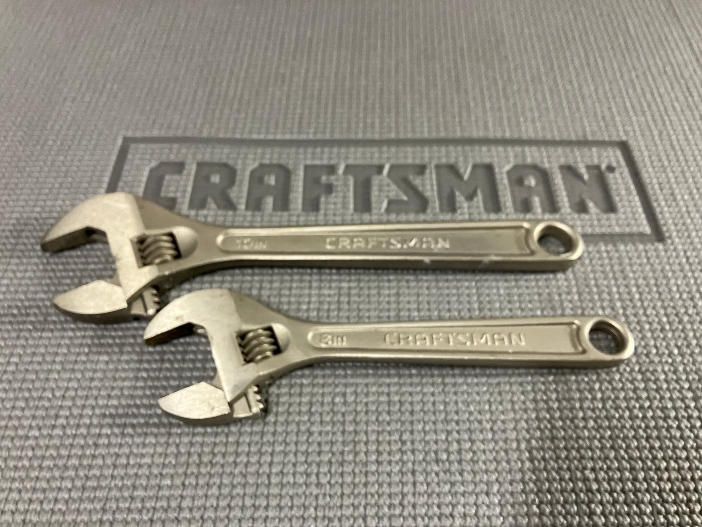 Vintage Craftsman 5pc Adjustable Wrench Bundle USA Made