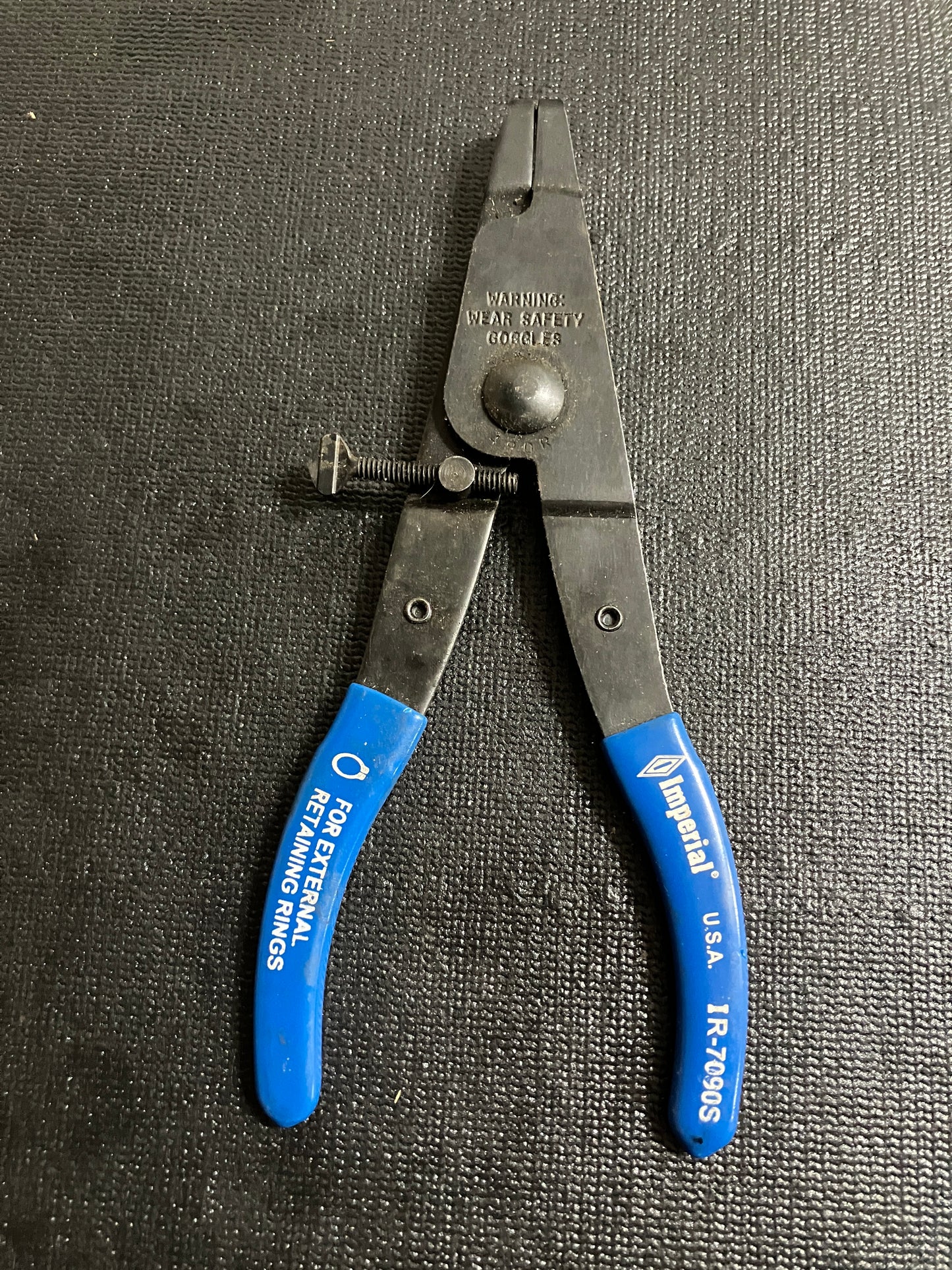 NOS Imperial IR-7090S Snap Ring Pliers USA