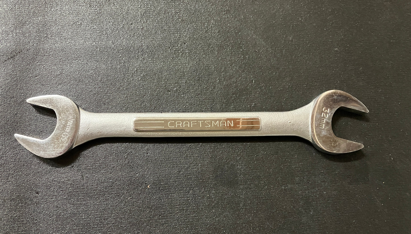 Vintage Craftsman 30x32 Double Open End 44519 -VV- USA