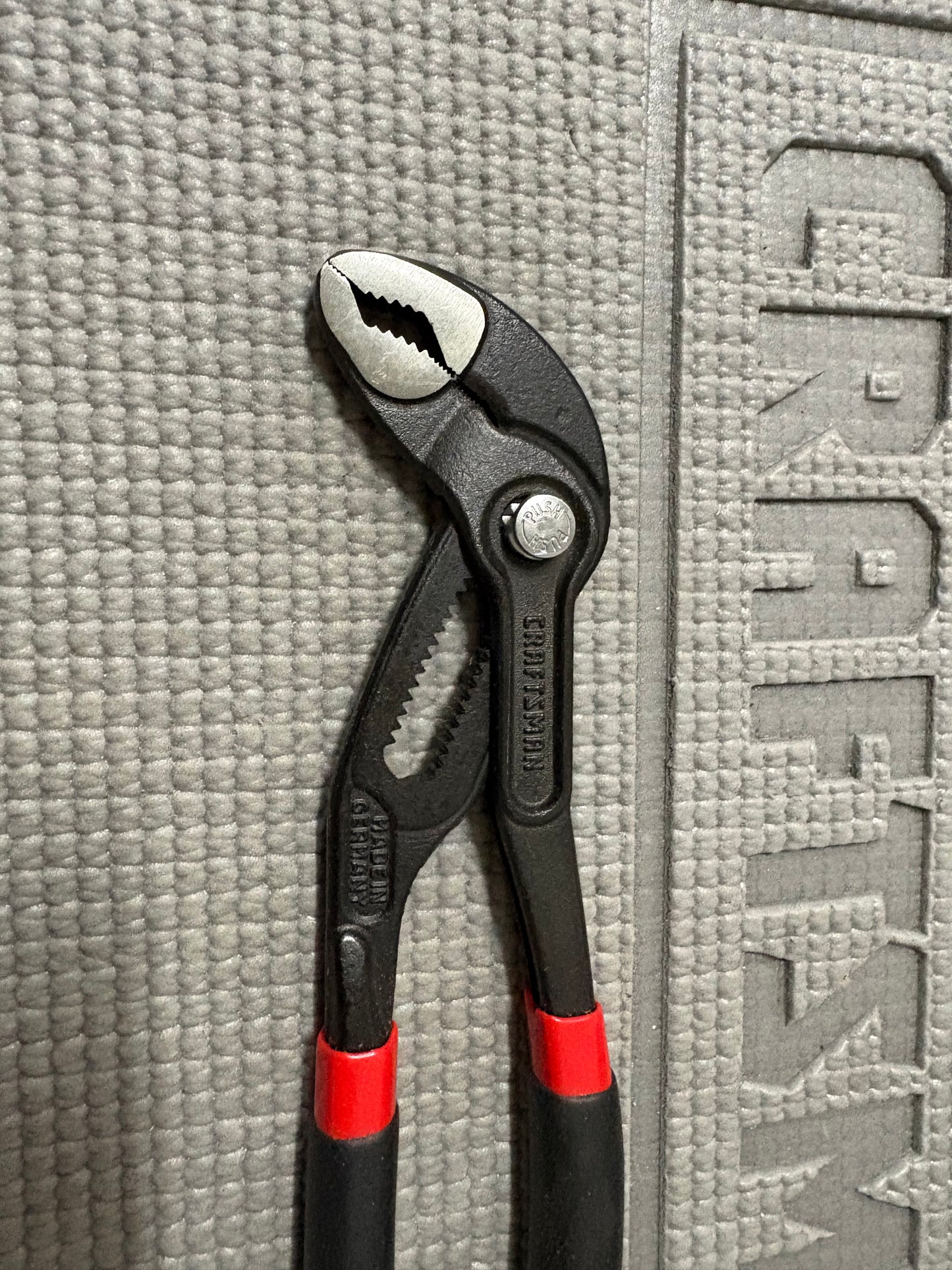 Sears Craftsman 2pc Adjustable Water Pump Pliers Set 45433 7” 45431 & 10” 45430 Made in Germany