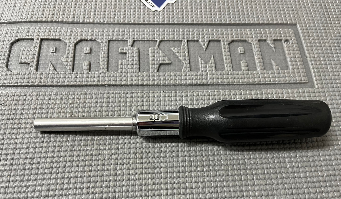 Sears Craftsman Reversible Ratcheting  Screwdriver Black Handle 41861 WF USA