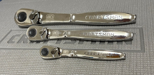 Sears Craftsman USA 80th Anniversary Thin Profile Ratchet Set 44993