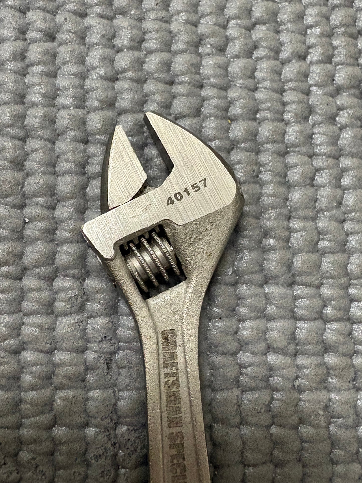 Sears Craftsman Special Edition Adjustable Wrench 40157 Key Chain Tool Very Rare