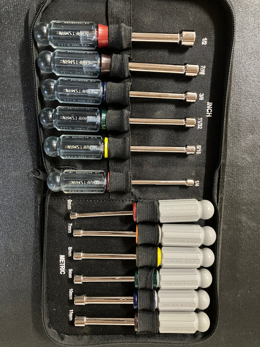 Vintage Craftsman 12pc Nut Driver Set USA