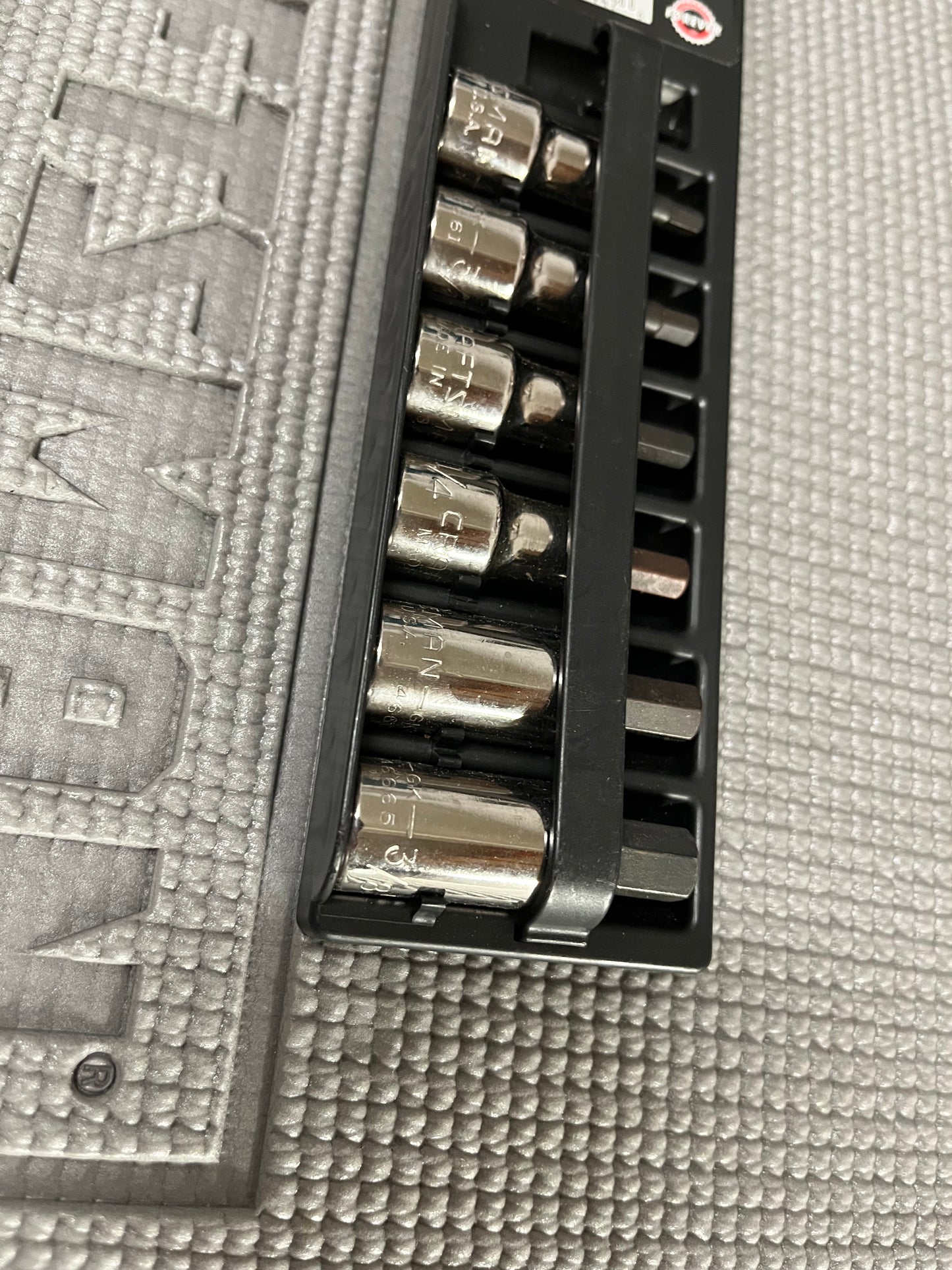 NOS Sears Craftsman 12pc Hex Bit Socket Sets SAE Metric 34447 34448 USA -GK-