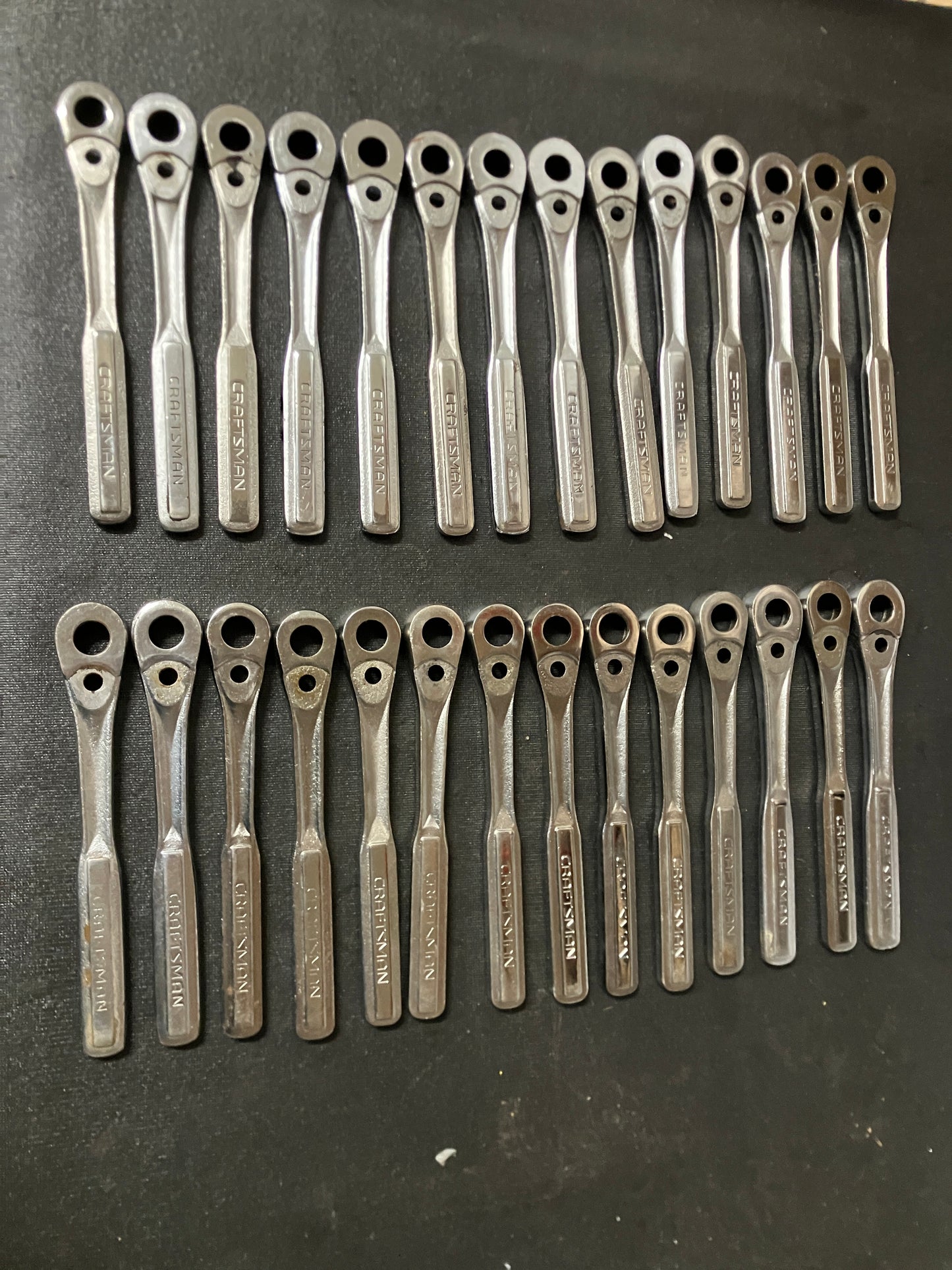 Vintage Sears Craftsman Ratchet Body Bundle USA *Empty Handles Only*