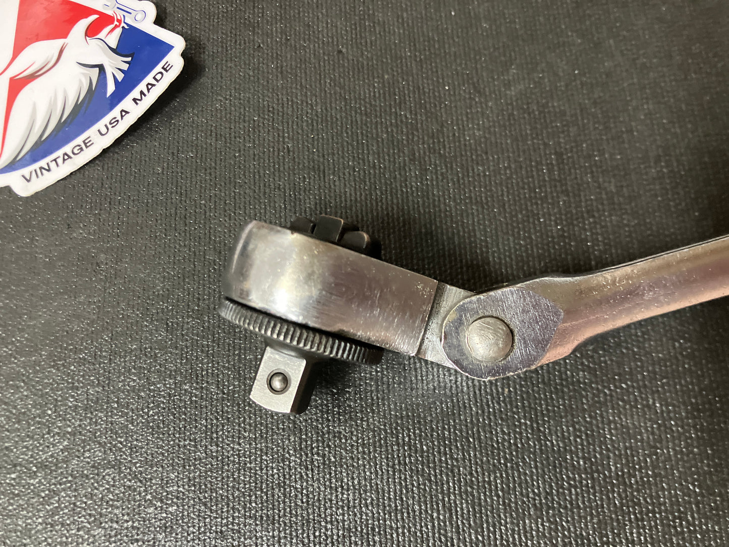 Vintage Craftsman Flex Head RHFT 3/8" Drive Ratchet 42792 -VV- USA Rare