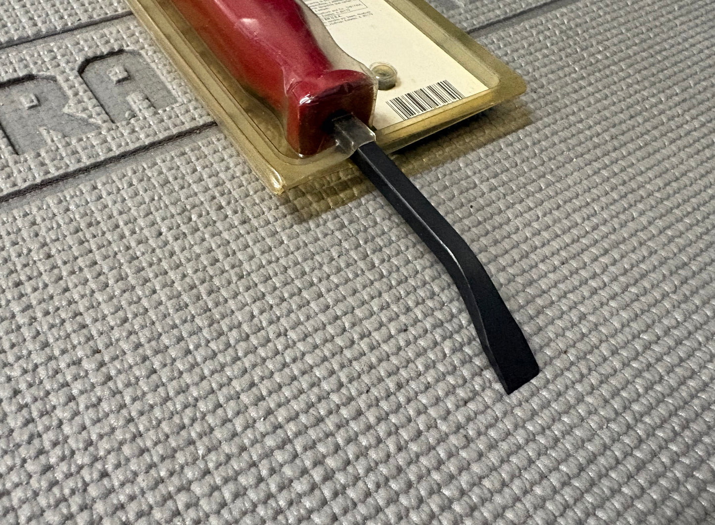 NOS Sears Craftsman USA 8” Curved Pry Bar 43284 Red Handle