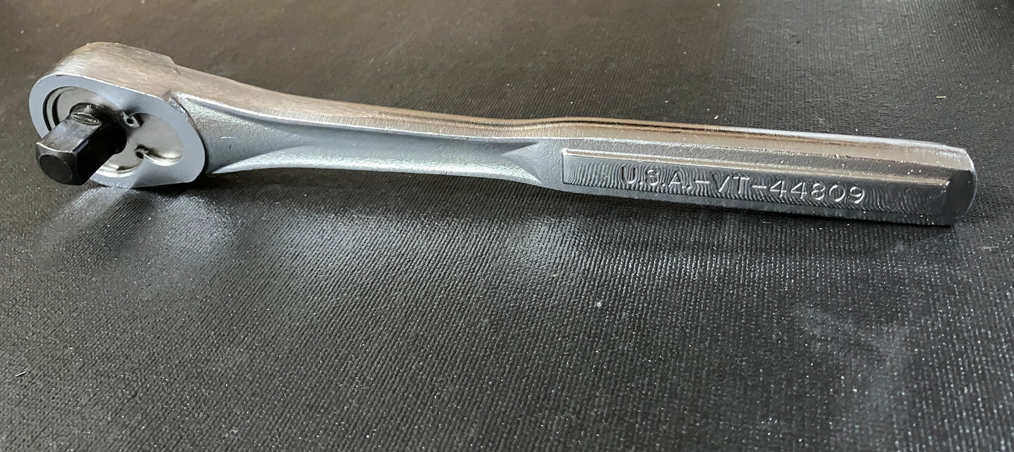 Vintage Craftsman 1/2'' Drive Quick Release Ratchet -VT - 44809 USA