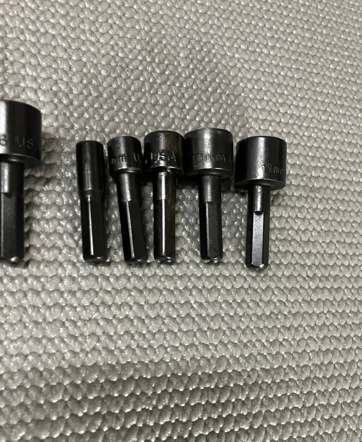 OEM Sears Craftsman USA 12pc Nutdriver Bit Set Rare Metric & Sae Tool Set Filler