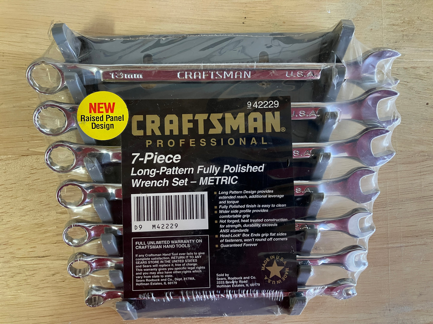 Vintage NOS Craftsman Professional Bundle - 3 Wrench Sets