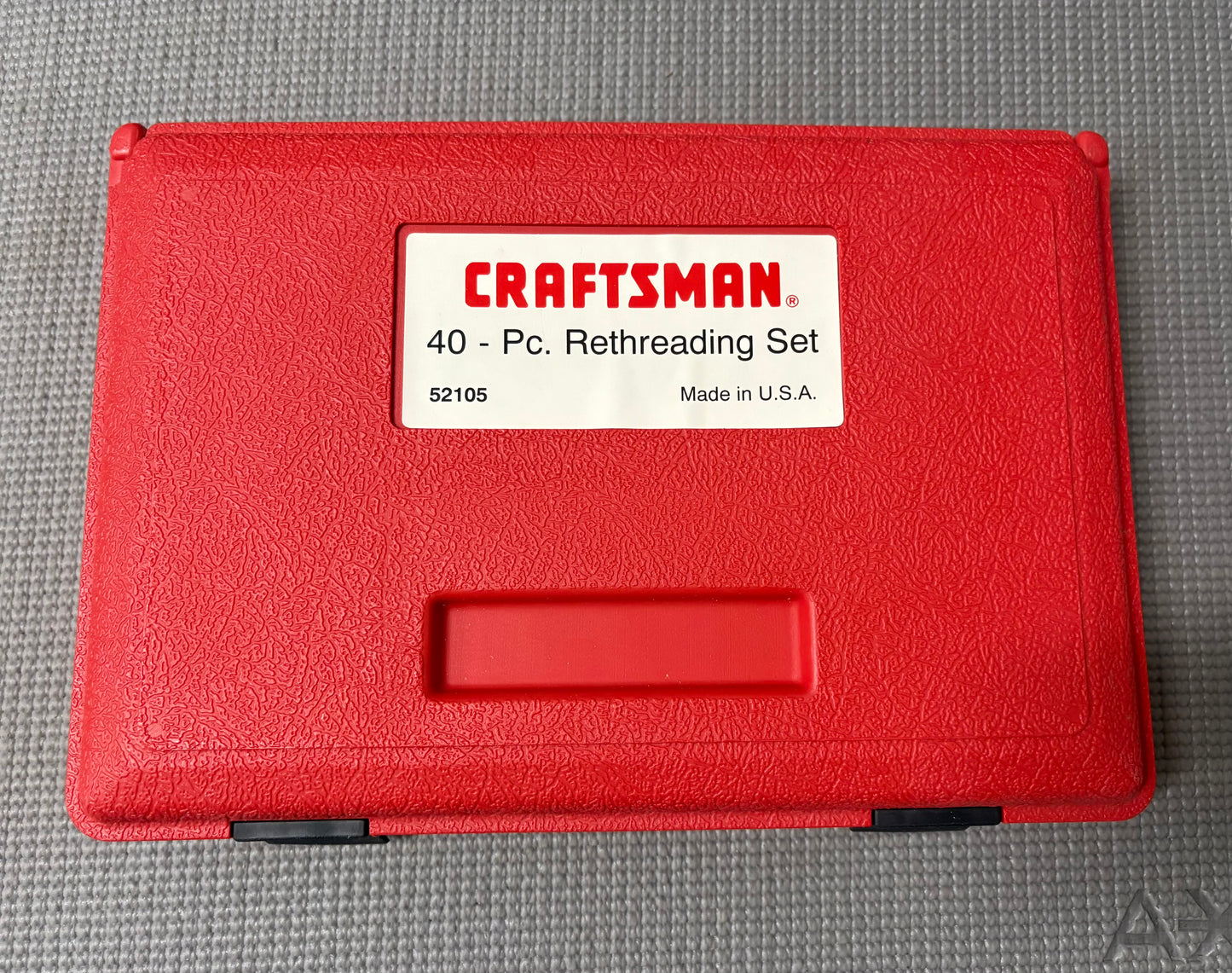 NOS Sears Craftsman USA SAE & Metric Master Thread Restorer Kit 40pc 52105