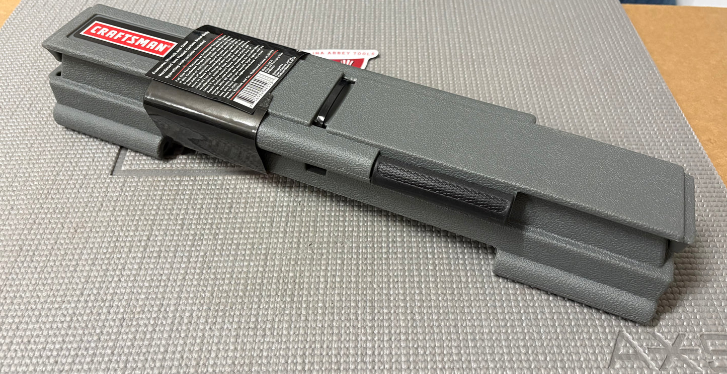 NOS Sears Craftsman USA Microtork Torque Wrench 3/8” Drive w/ Case 44593