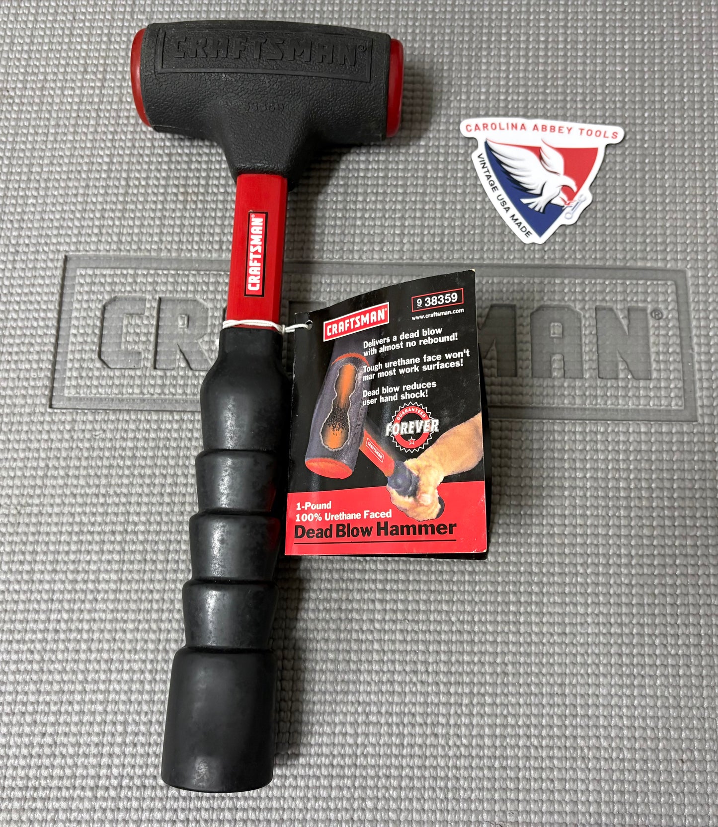 NOS Sears Craftsman 1Lb Dead Blow Hammer 38359 Made in USA
