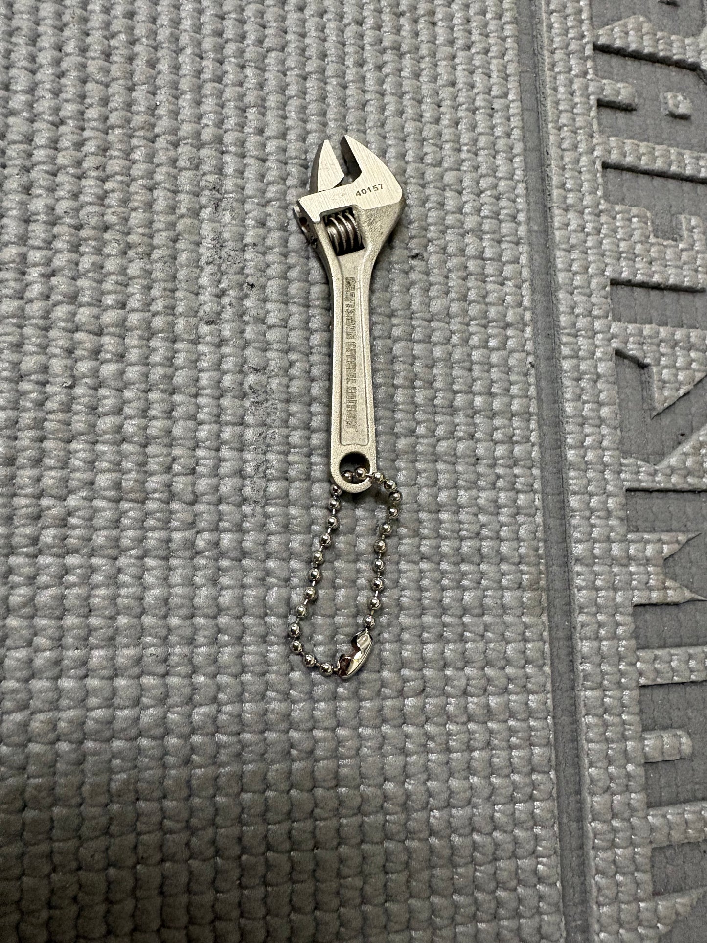 Sears Craftsman Special Edition Adjustable Wrench 40157 Key Chain Tool Very Rare
