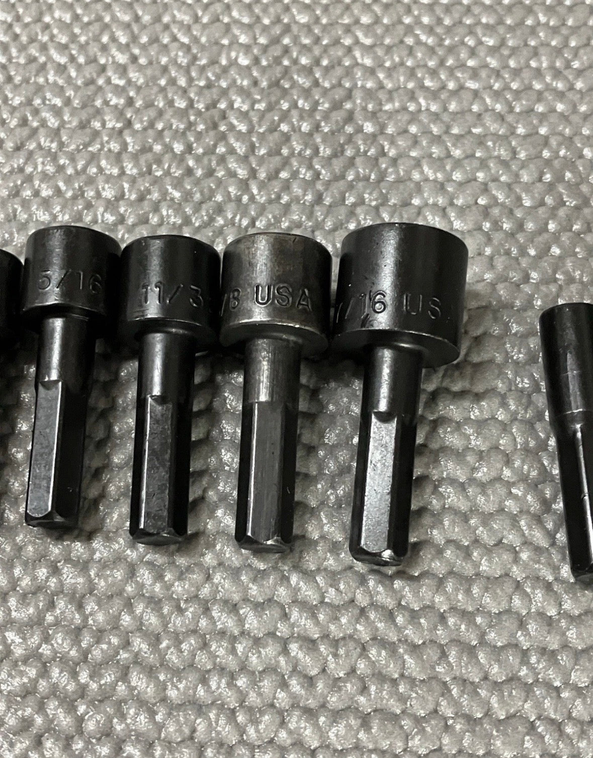 OEM Sears Craftsman USA 12pc Nutdriver Bit Set Rare Metric & Sae Tool Set Filler