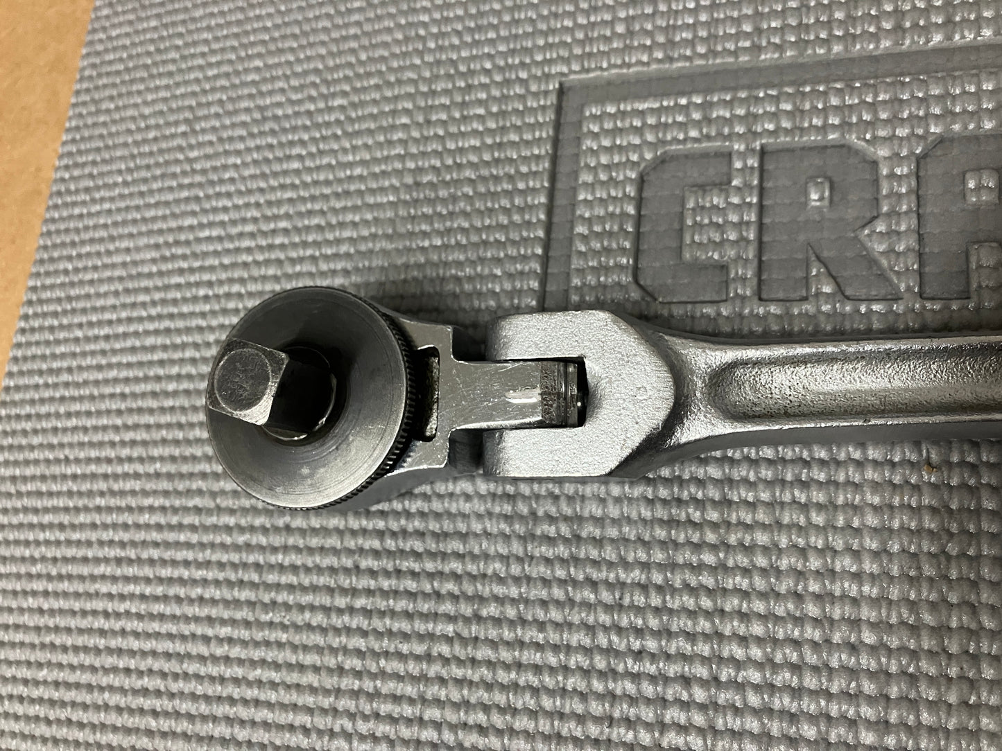 Vintage Sears Craftsman 1/2” Drive RHFT Flex Head Ratchet 44973 USA -V- Series