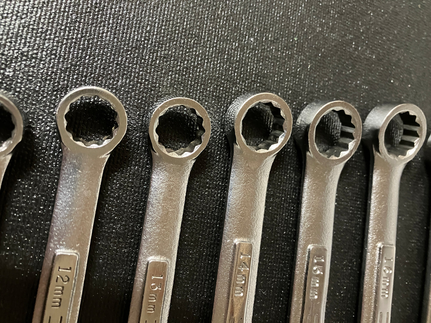 Vintage Craftsman 17pc Metric Combination Wrench Set 6-22mm USA No Skips -VV- & VA