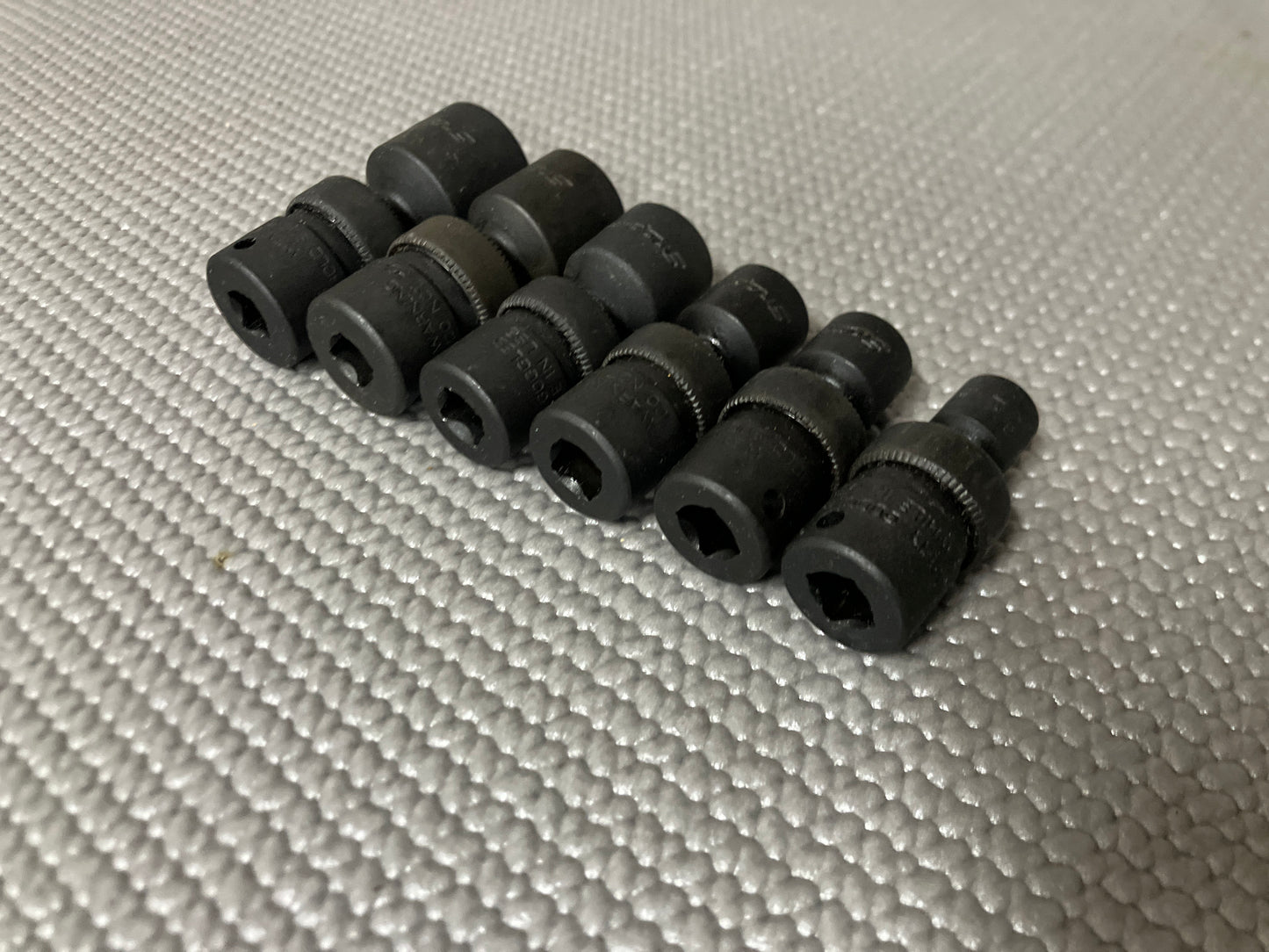 Snap On 106IPTMA 6pc SAE Shallow Swivel Impact Socket Set 1/4” Drive 1/4-9/16”