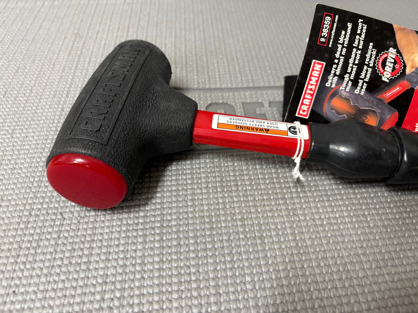 NOS Sears Craftsman 1Lb Dead Blow Hammer 38359 Made in USA