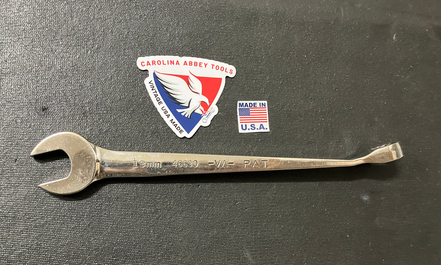 Vintage Craftsman 19mm Cross Force Wrench 46690 -VA- USA