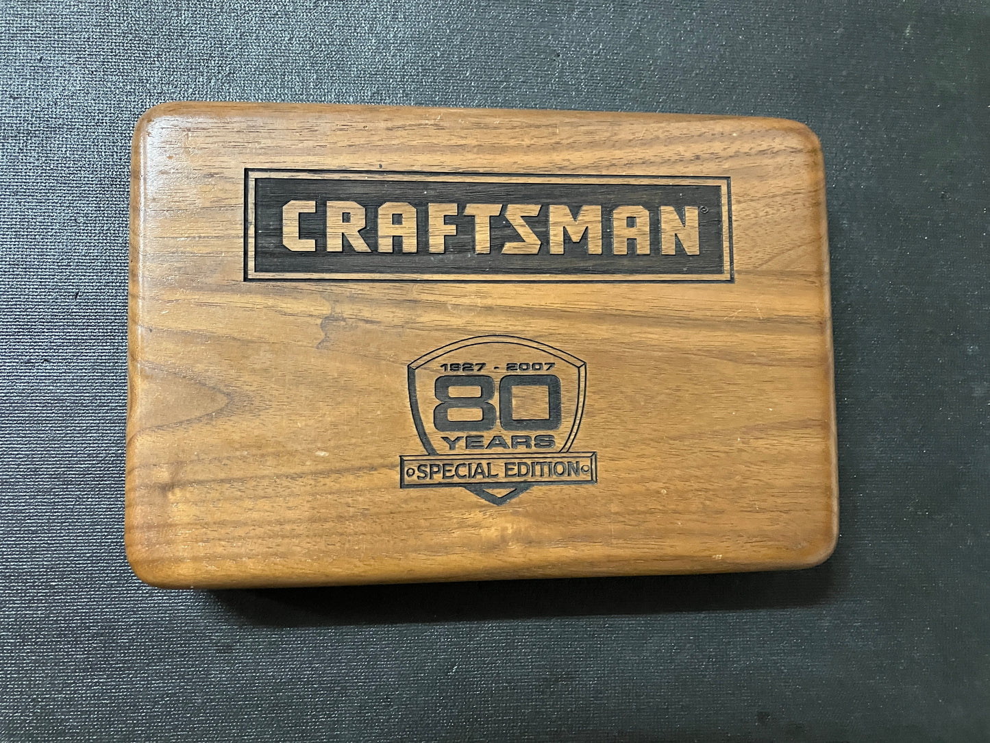 Vintage Sears Craftsman 80th Anniversary 2007 4pc Gold Ratcheting Wrench Set USA