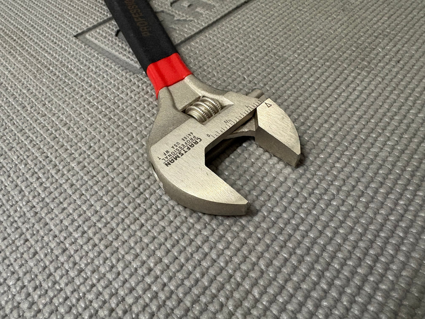 Sears Craftsman Professional 10" Adjustable Wrench 44168 WF T USA