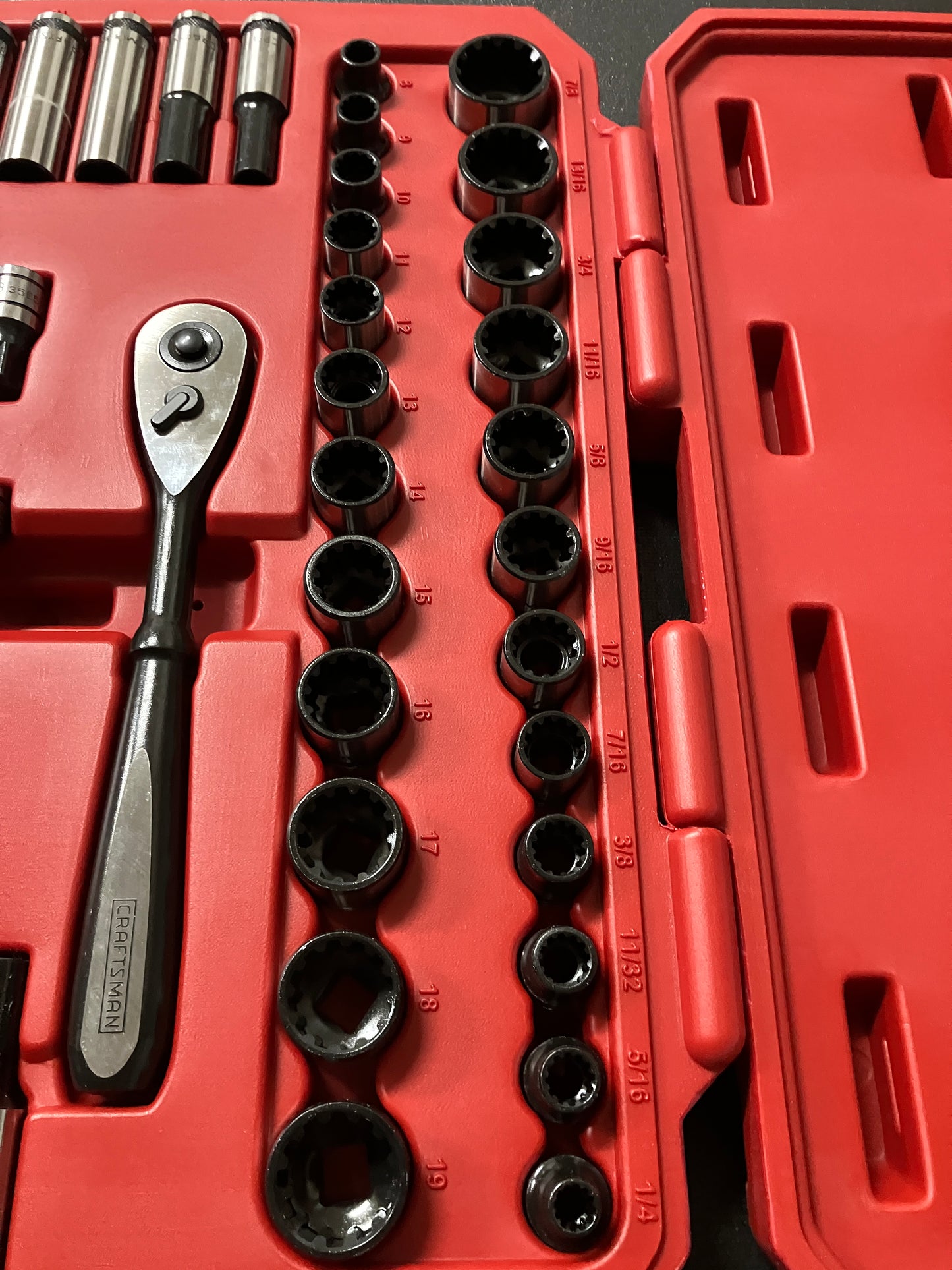 Craftsman 38pc Universal Tool Set 35469 Rare Universal Mechanics Set Open Box
