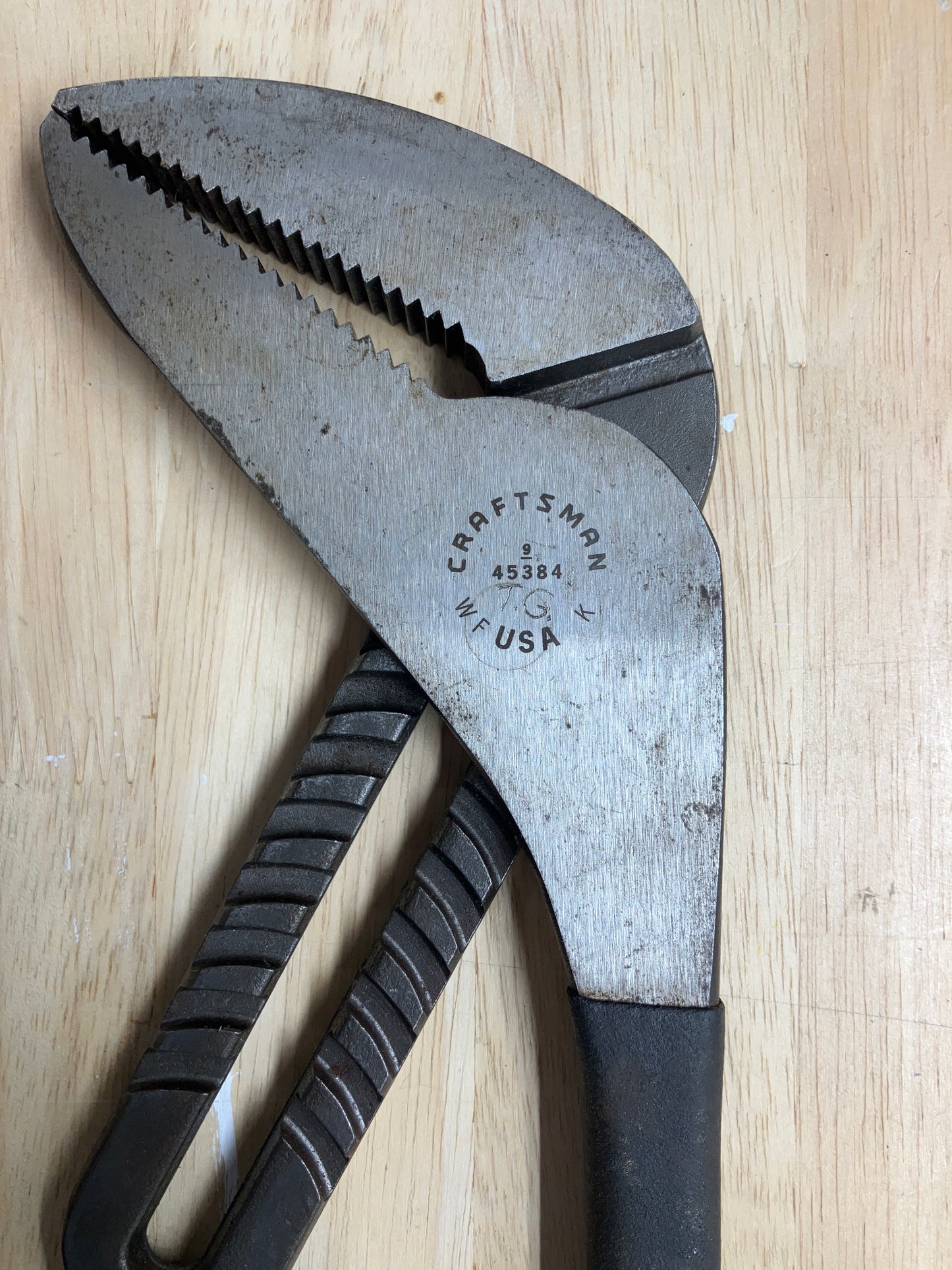 Vintage Craftsman 3pc Tongue & Groove Pliers Set - 45384 16”, 45386 13”, 45381 9.5” USA
