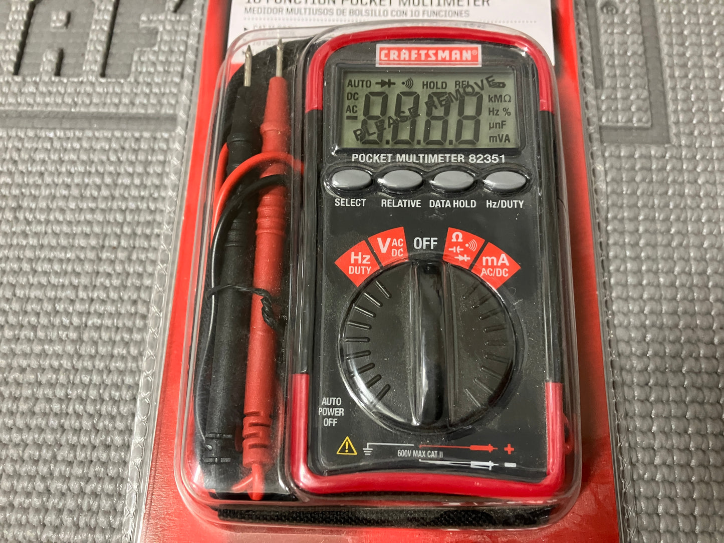 NOS Craftsman Pocket Multimeter 82351