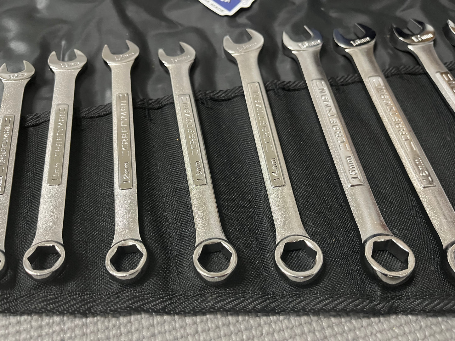 NOS Sears Craftsman Industrial Huge 14pc SAE Combination Wrench Set 32826 USA