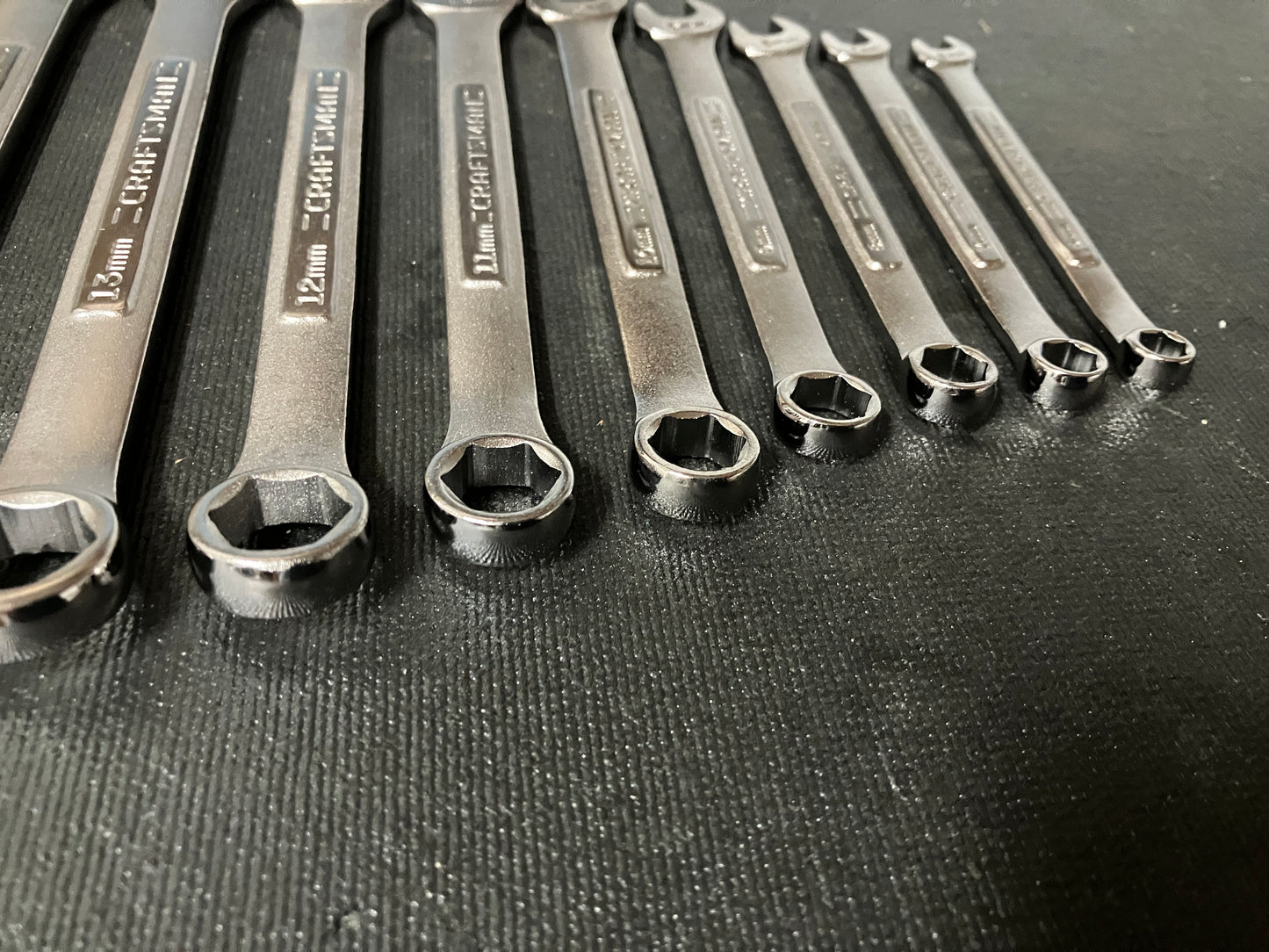 Vintage Craftsman 14pc Metric 6 Point Combination Wrench Set 6mm - 19mm -VA- USA