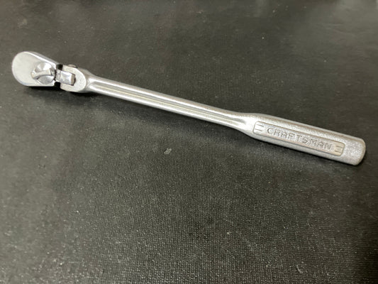 Vintage Craftsman Intermediate Flex Head 3/8” Drive Ratchet =V= 4279 USA