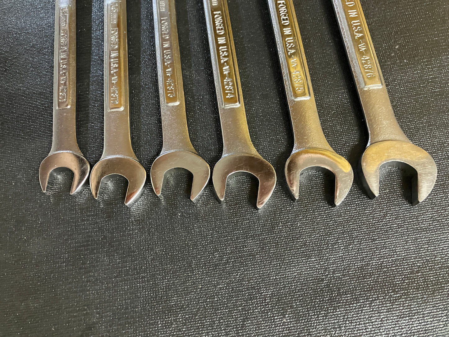 Vintage Craftsman 14pc Metric 6 Point Combination Wrench Set 6mm - 19mm -VA- USA