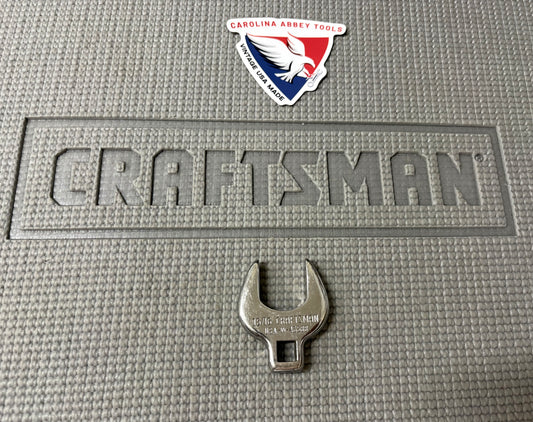 Rare Sears Craftsman 3/8" Drive 15/16” Crowfoot Wrench 43588 -VV- USA