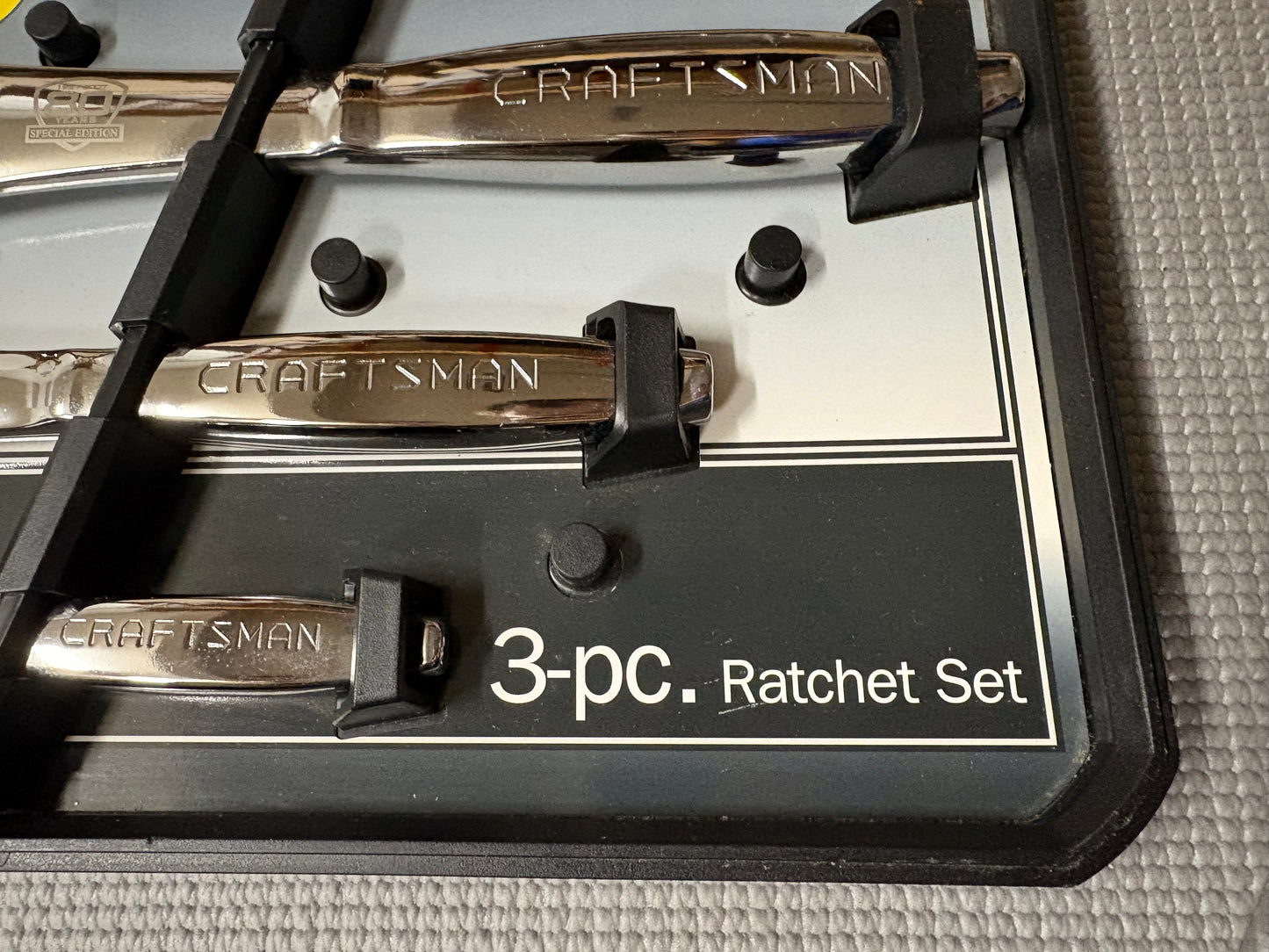 NOS Sears Craftsman USA 80th Anniversary Thin Profile Ratchet Set 44993 Sealed!