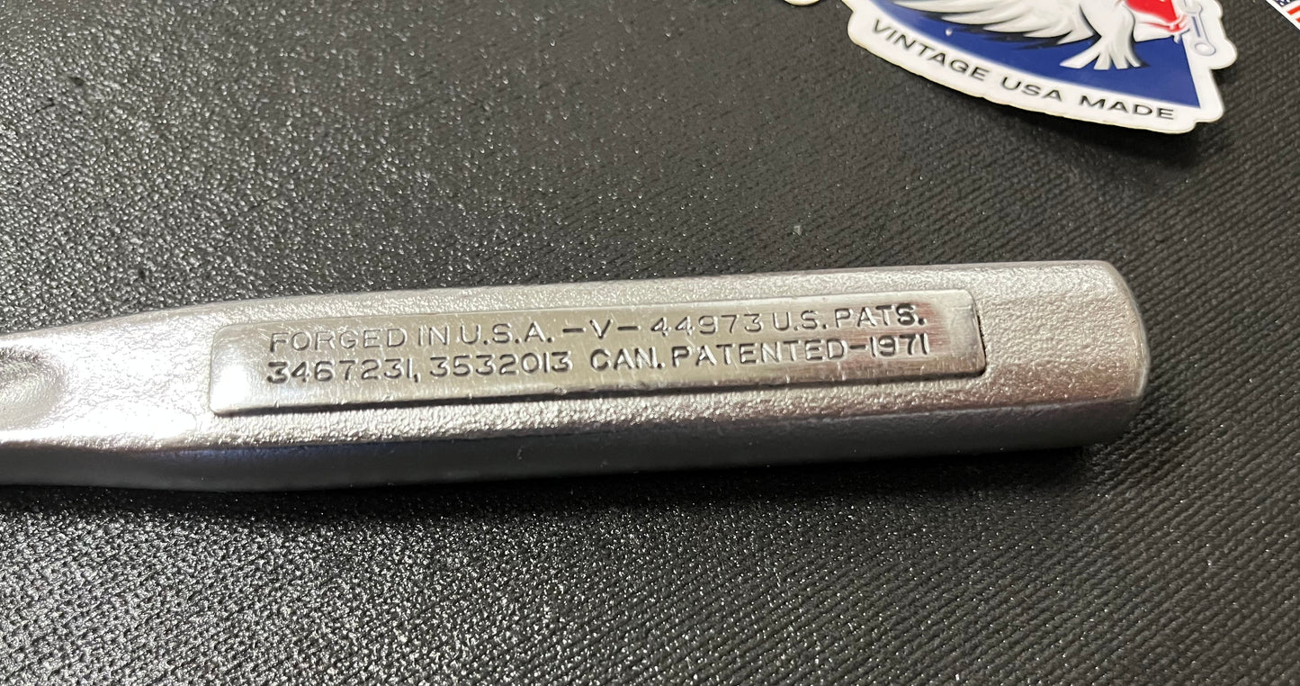 Vintage Sears Craftsman 1/2” Drive RHFT Flex Head Ratchet 44973 USA -V- Series
