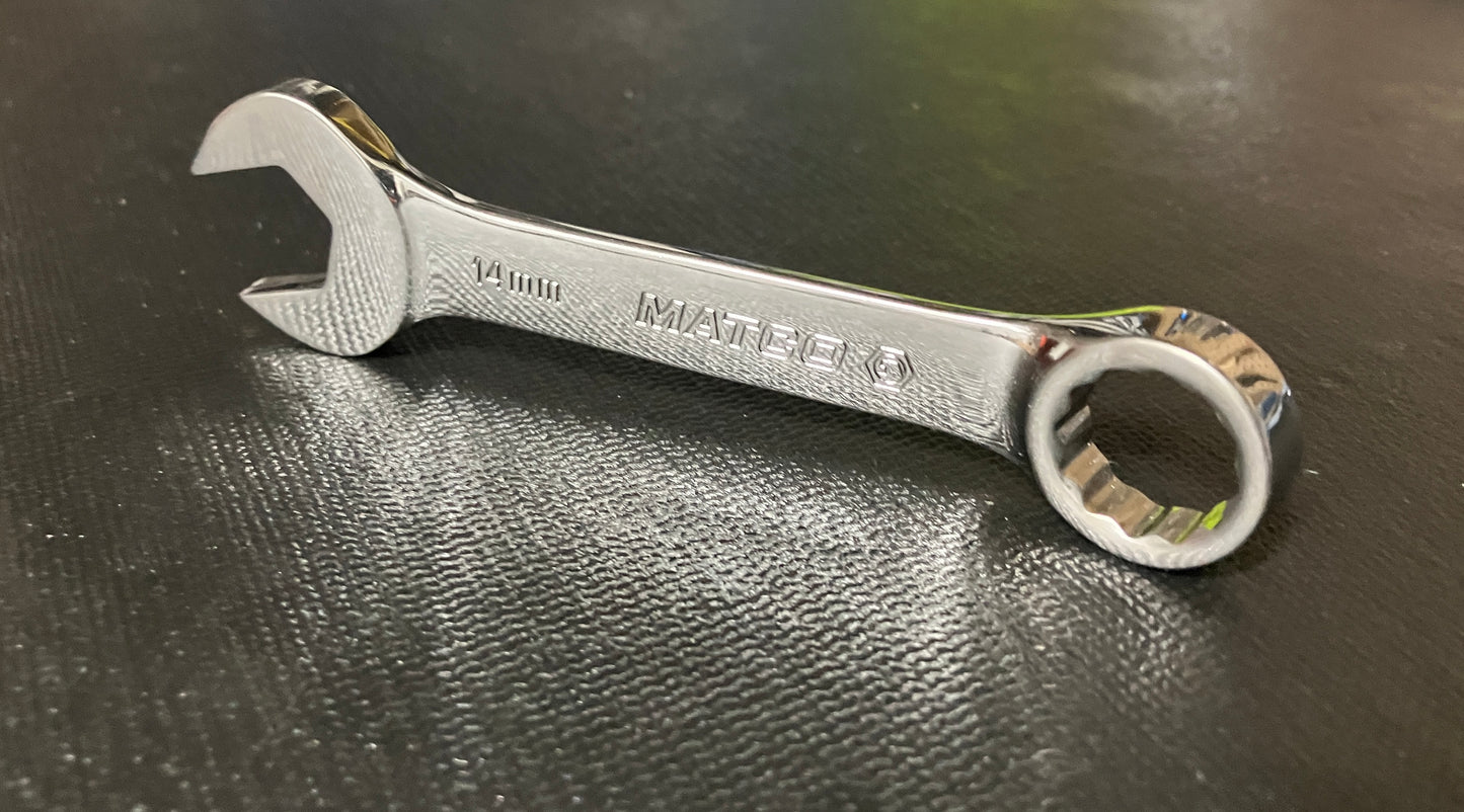 Matco RCS14M2 14mm Metric 12 point Stubby Combination Wrench USA