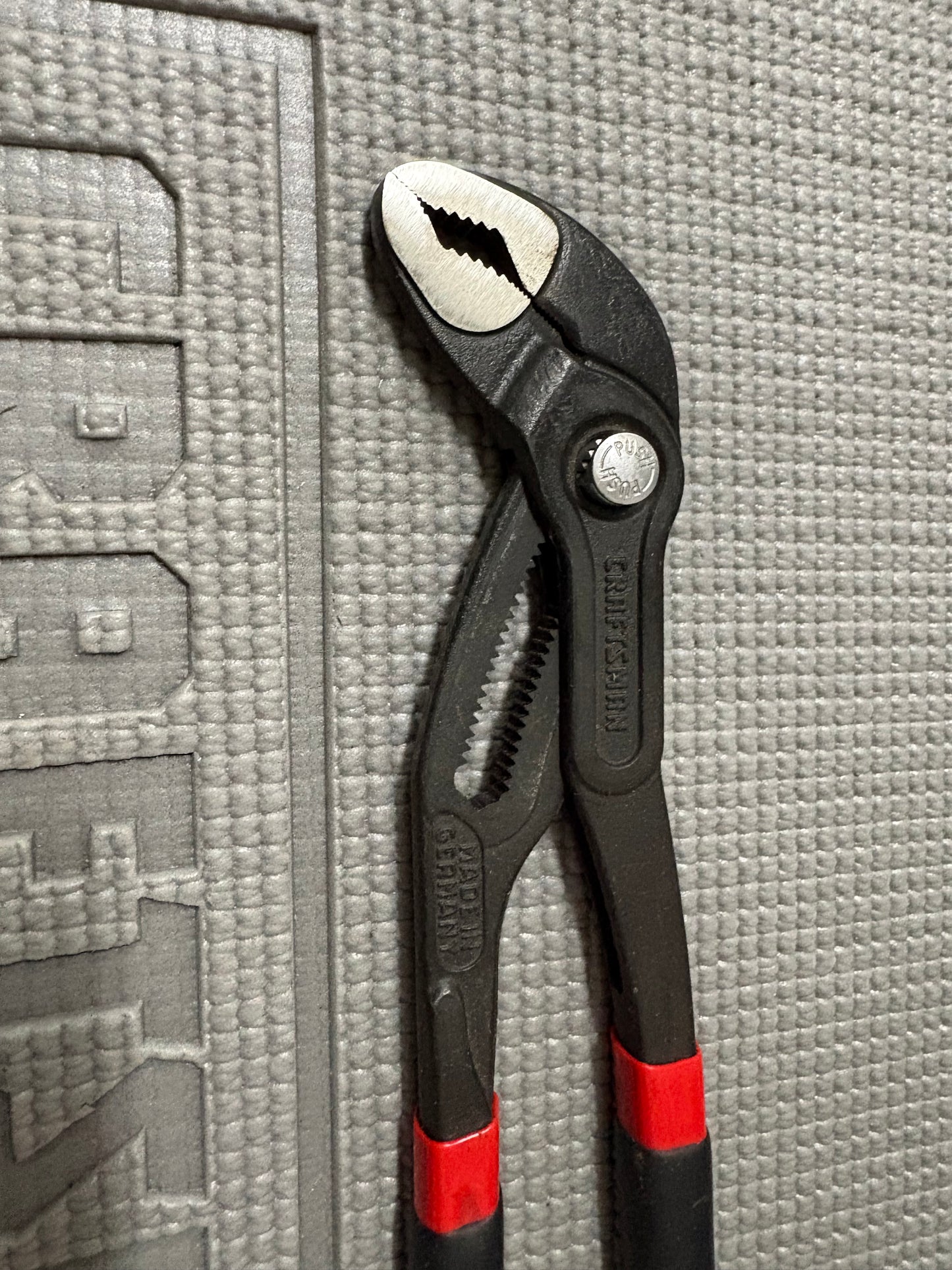 Sears Craftsman 2pc Adjustable Water Pump Pliers Set 45433 7” 45431 & 10” 45430 Made in Germany