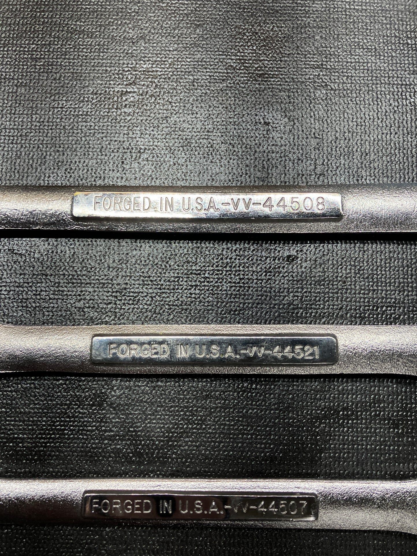 Vintage Craftsman 7pc Metric Double Open End Wrench Set 6-19mm USA