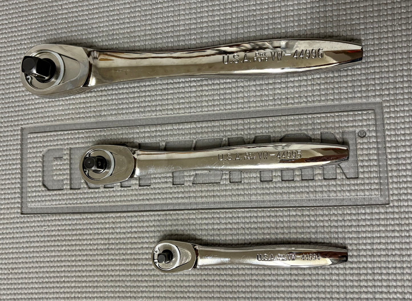 Sears Craftsman USA 80th Anniversary Thin Profile Ratchet Set 44993
