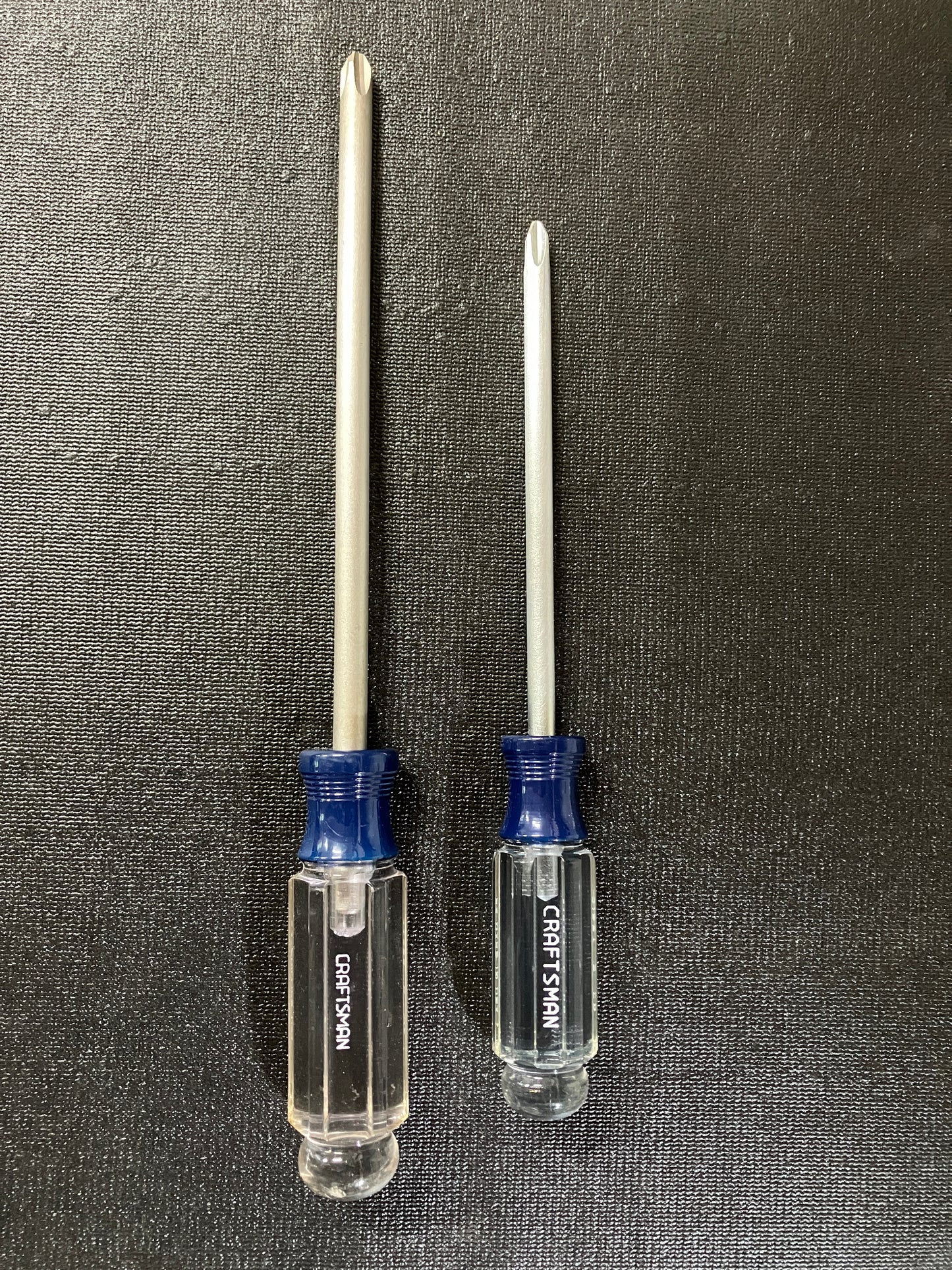 Vintage Craftsman Phillips Screwdrivers, P3 41297 PR USA & #4 41298 WF USA