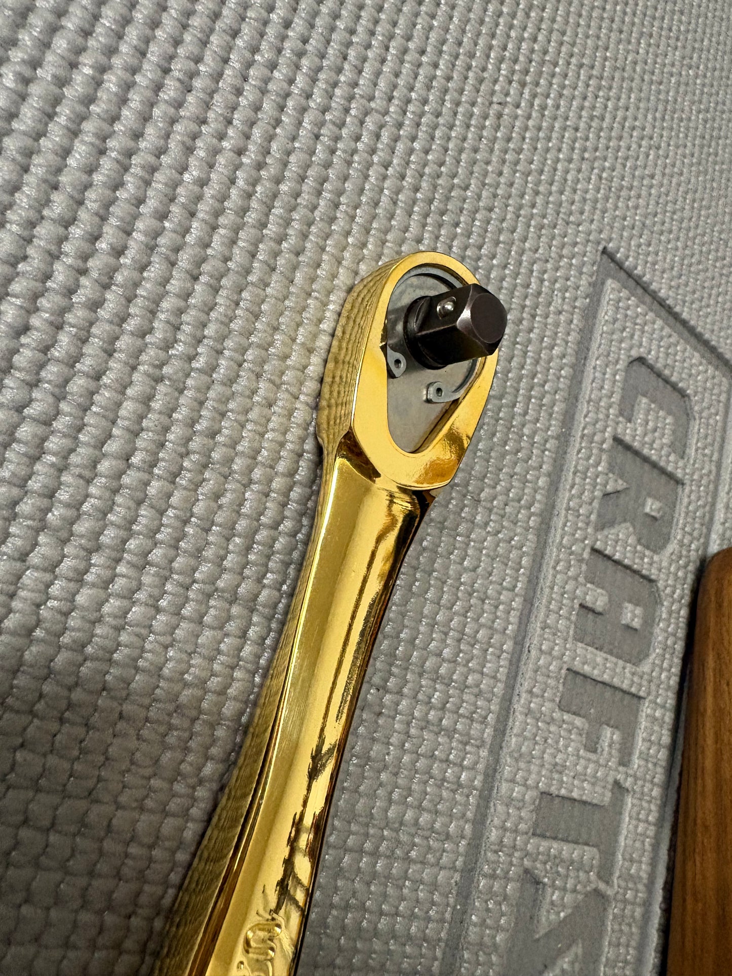 NOS Craftsman Gold 3/8” Drive Thin Profile Ratchet 44995 USA 2006 Limited Edition
