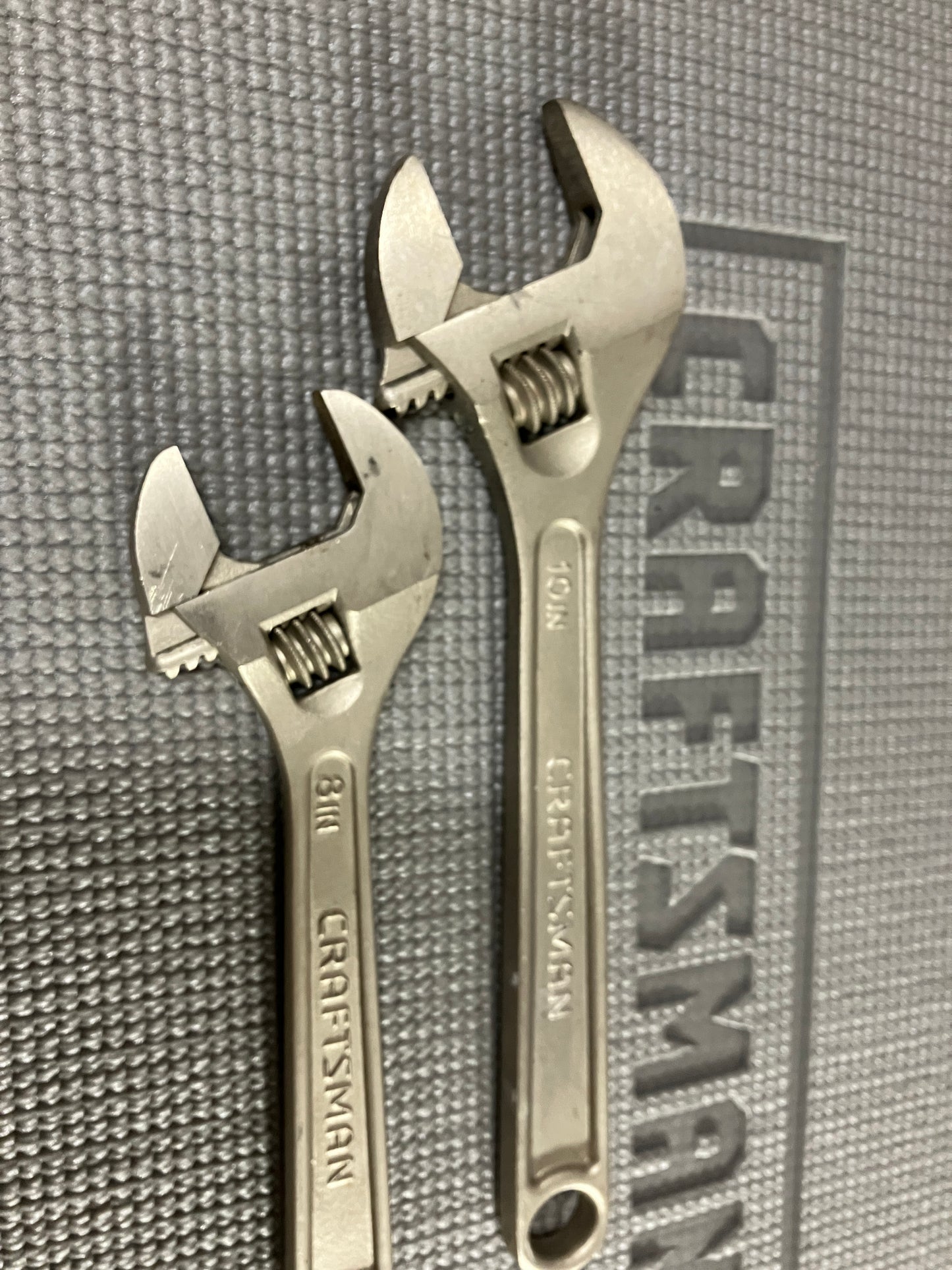 Vintage Craftsman 5pc Adjustable Wrench Bundle USA Made