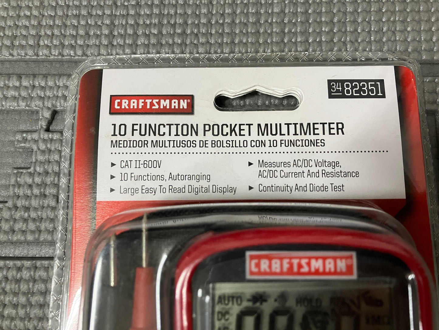 NOS Craftsman Pocket Multimeter 82351