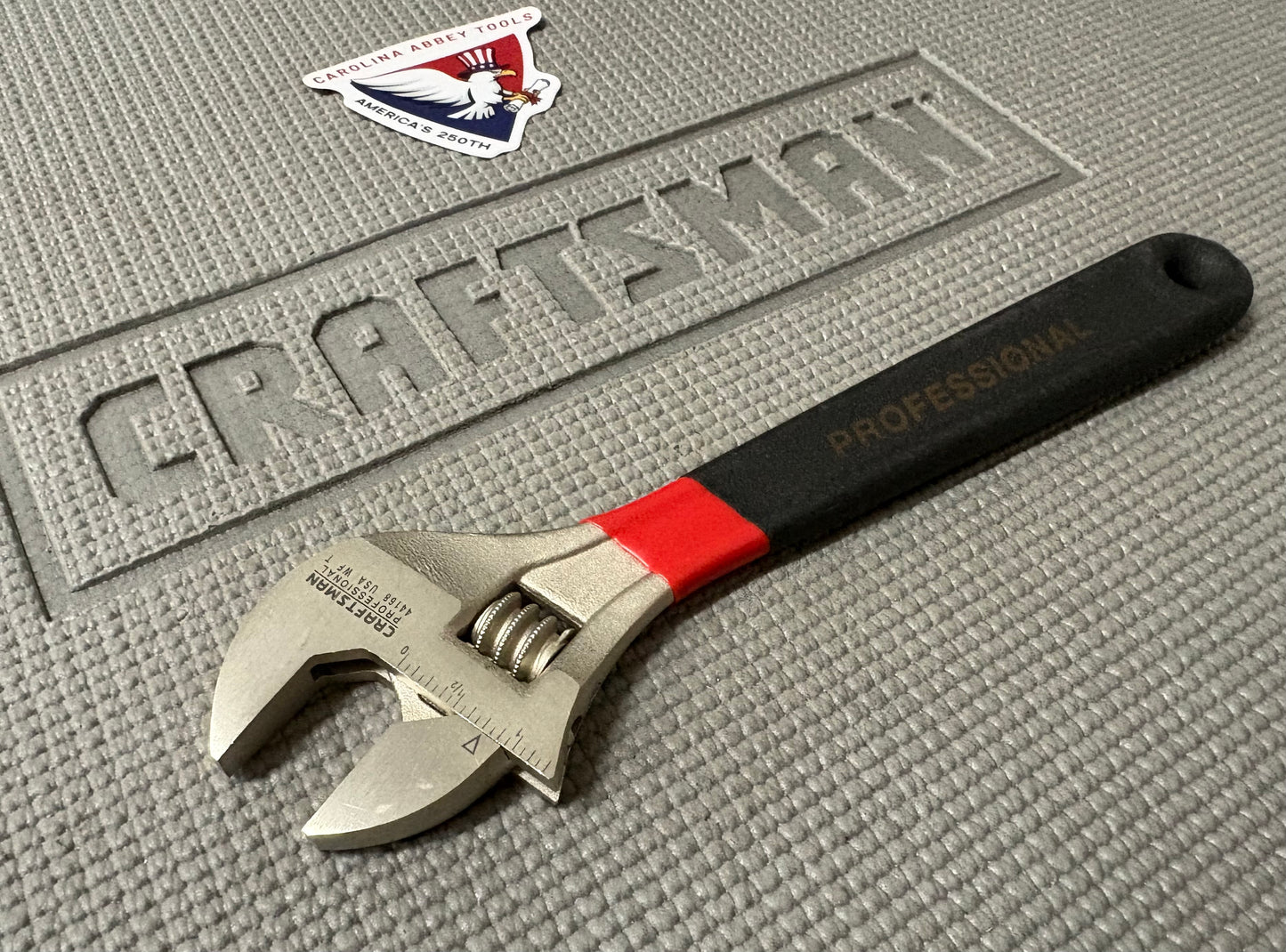 Sears Craftsman Professional 10" Adjustable Wrench 44168 WF T USA