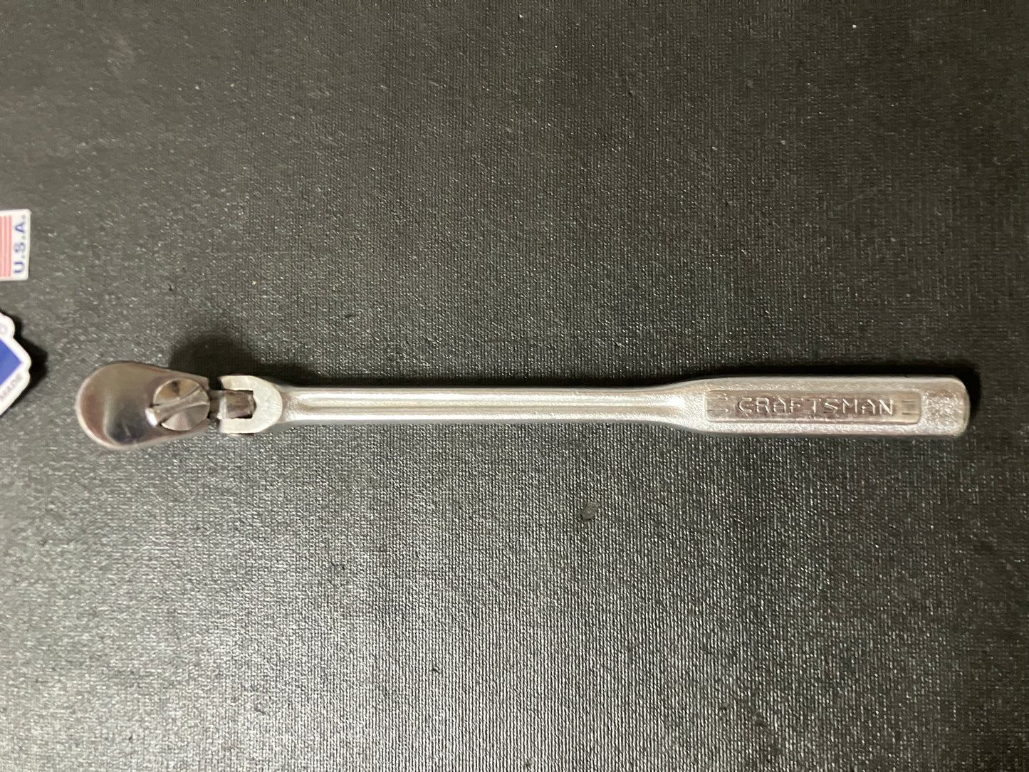 Vintage Craftsman Intermediate Flex Head 3/8” Drive Ratchet =V= 4279 USA