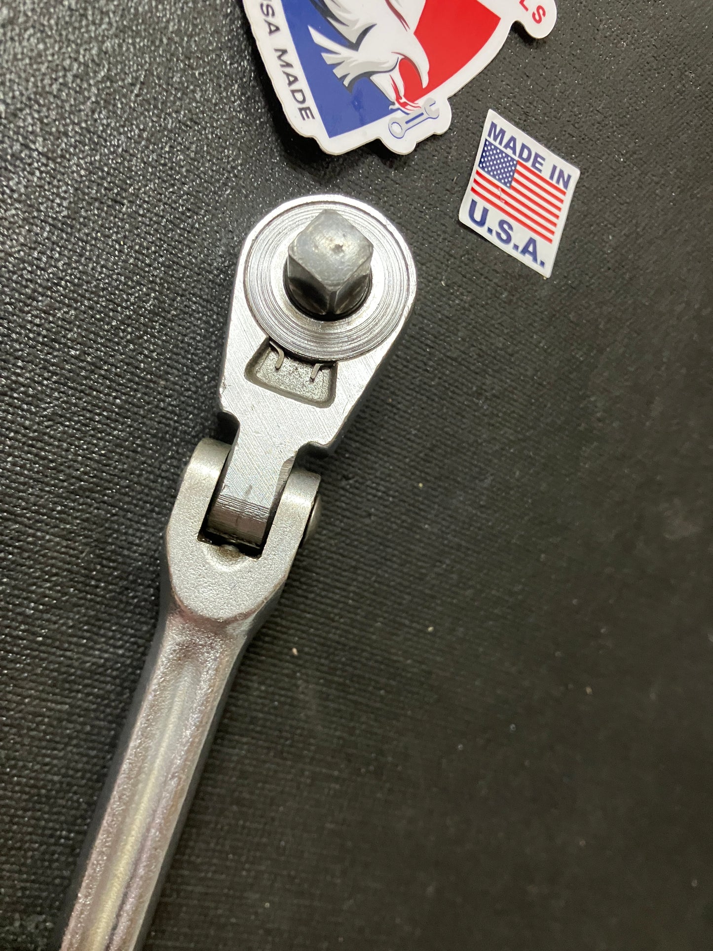 Vintage Craftsman Intermediate Flex Head 3/8” Drive Ratchet =V= 4279 USA