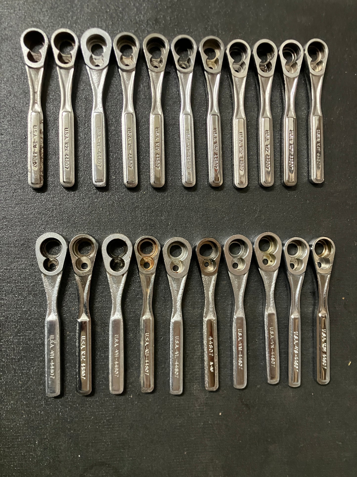 Vintage Sears Craftsman Ratchet Body Bundle USA *Empty Handles Only*