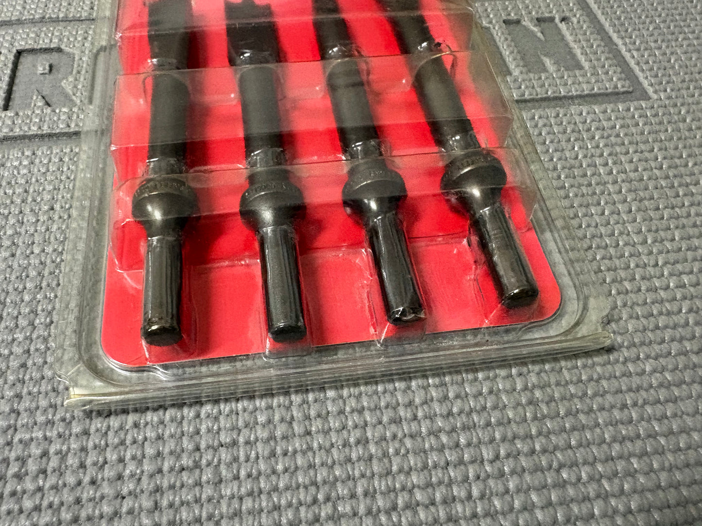 NOS Sears Craftsman 4pc Cutter & Punch Set 18687 USA Air Drive Pneumatic Hammer